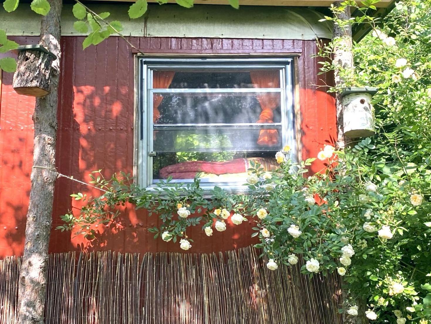Kuscheliger Zirkuswagen Im Wildgarten Witzenhausen Exterior foto